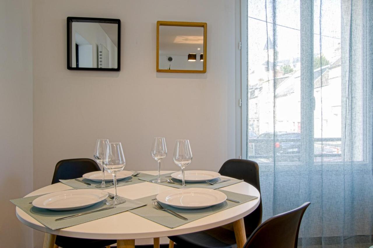 Douces Nuits Caennaises - Parking Prive Inclus, Centre Ville Bagian luar foto
